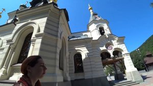 Ласточкино гнездо. Форосская церковь или церковь Вознесения. Байдарские ворота 27.07.19