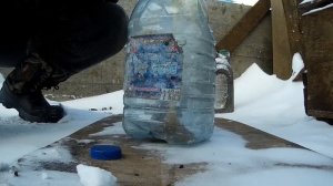 Мороз -30.Сравниваю моторное  масло шелл римула 5 и  лукойл авангард.