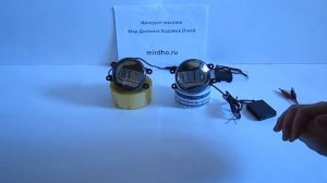 Светодиодные противотуманки с ДХО С-образные для Toyota-Lexus. МирДХО. ПТФ для Тойота и Лексус