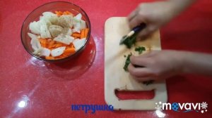 Щука запечённая в духовке с овощами