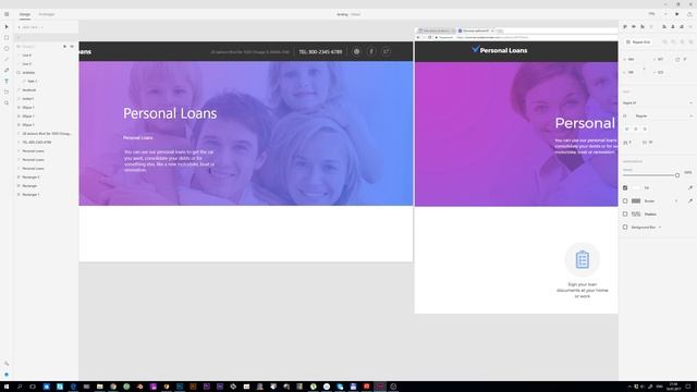 #04 Очуменный дизайн landing page в adobe xd смотреть онлайн