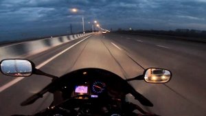 Прохват по трассе на СПОРТБАЙКАХ.Honda CBR929,Suzuki GSX-R.