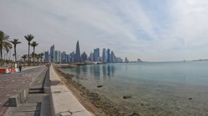 Город Доха, Катар, 2023 год. Метро. Набережная. Старый город. Еда.