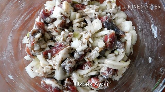 Бу сомсани хамма сири хамирида/самса слоеная/кат кат сомса тугуш турлари/сомса тайёрлаш/uzbekayoli