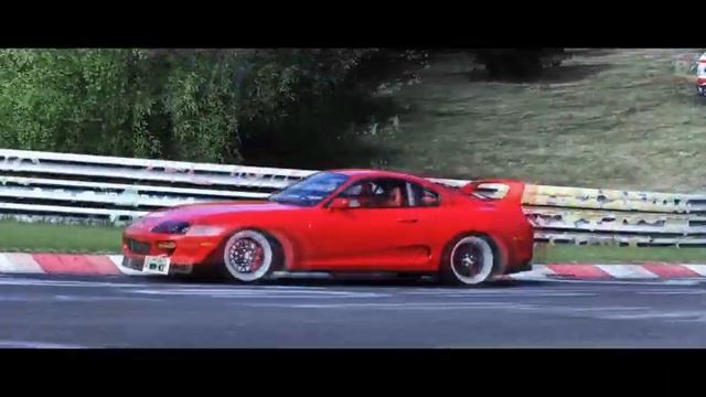 Crazy SUPRA driver !! - Nürburgring Nordschleife - DRIFT смотреть онлайн