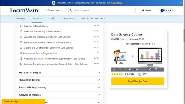 FREE Data Science Course With Certificate - Data Science Roadmap (2023)