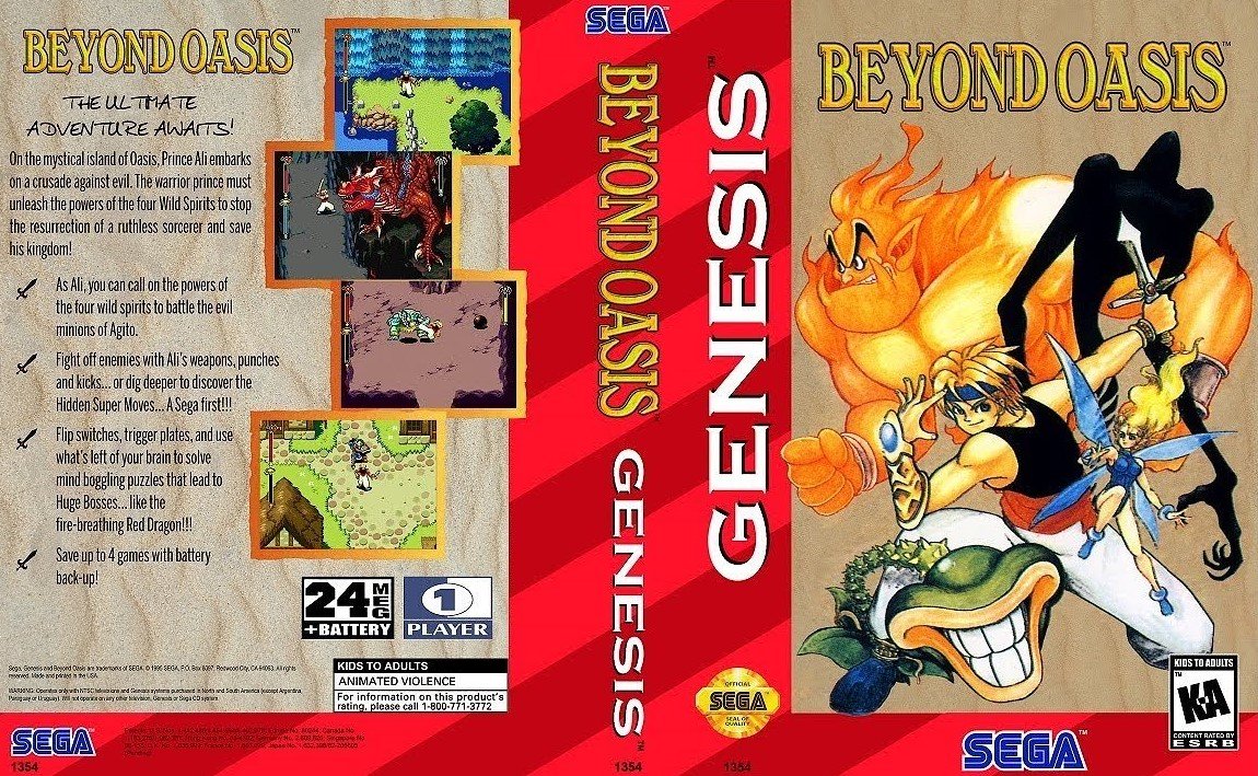 Sega Mega Drive 2 (Smd) 16-bit Beyond Oasis #8 / За Пределами Оазиса Финал / Finale Прохождение