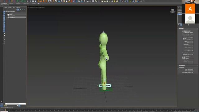 11) Анимация персонажа 3dsmax