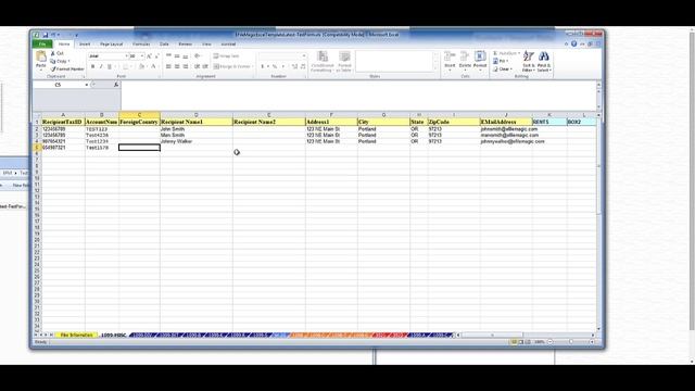 Import from Excel - E-File Magic смотреть онлайн