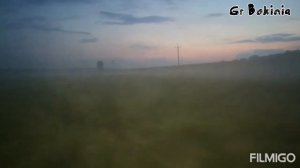 🌫️ Mgła nad łąką wieczorem 🌫️ Sierpień 2020 🌫️.
