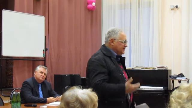 Собрание  с главой управы района Внуково Москва 17 сентября