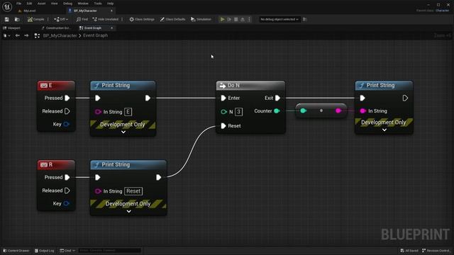 Do N (Flow Control) - Tüm Node'lara Bakış | Unreal Engine 5 Tutorial #UnrealEngine #DoN