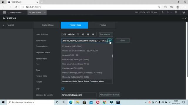 Configurar fecha y hora DVR dahua (CAMARAS IP) смотреть онлайн