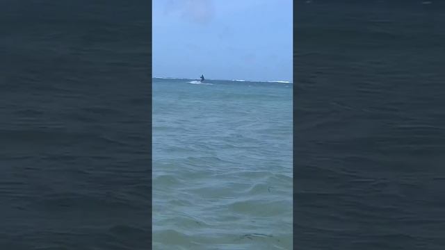 John kite surfing Seychelles 1