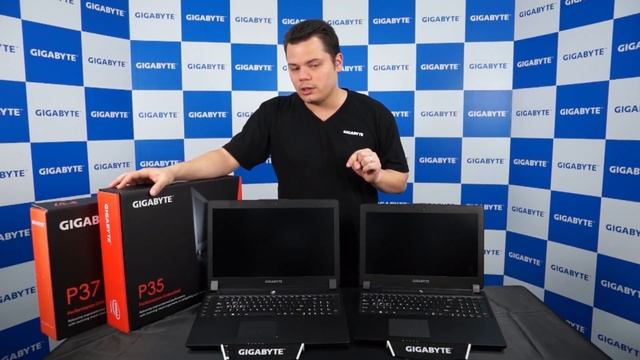 GIGABYTE P35 v6 & P37 v6 ULTRAFORCE Laptop Unboxing - GeForce GTX 10 Series Graphics смотреть онлайн