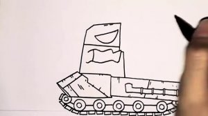 как нарисовать адского танка геранд?