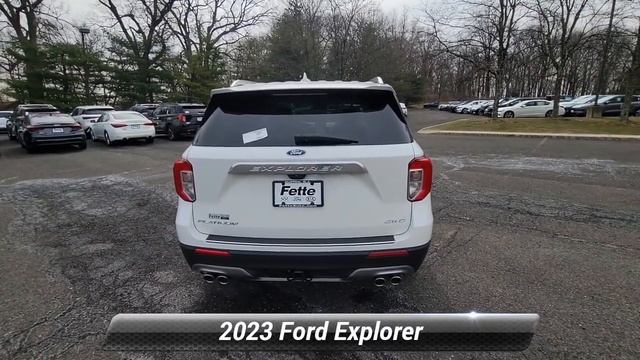 New 2023 Ford Explorer Platinum, Clifton, NJ 23T204