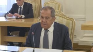 С.Лавров и Тан Свея, Москва, 14 сентября 2023 года