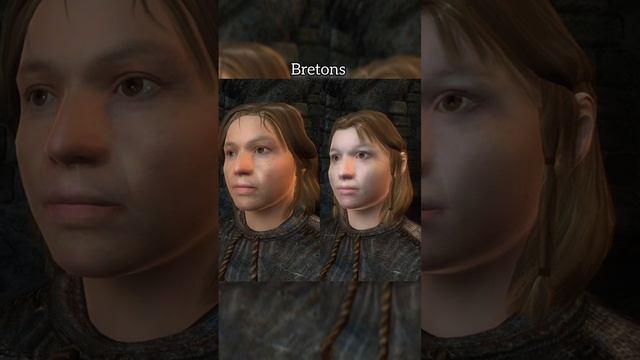 The Elder Scrolls - Appearance races in different parts!