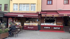 Стамбул 2023. Мечеть Ортакей. Легендарный Кумпир.  Фаст фуд по турецки.