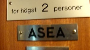 retake of the old ASEA Traction elevator built 1939..