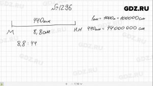 № 1296 - Математика 6 класс Виленкин