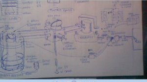 Работа двигателя на парах бензина Схема