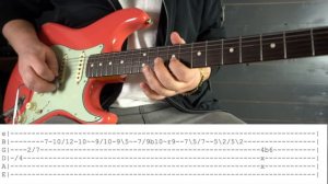 Time Pink Floyd for Guitar Lesson Solo Tabs + Tone