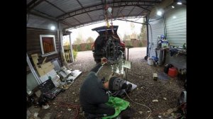honda bf50 эмульсия , ремонт на коленке