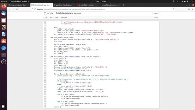 Lesson 3 PointNet Code Implementation