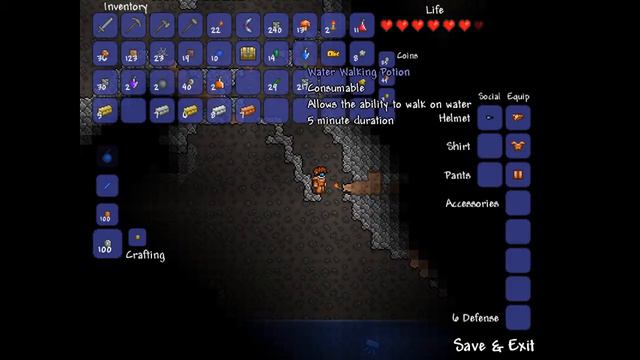 Let's Play Terraria Part 14: Mine Adventure V: The Curse of the Gold Chest смотреть онлайн