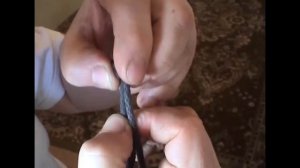 Плетение пуговиц (застежки) на кимоно.