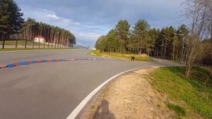 Лыжероллерная трасса в Городке