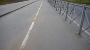 Прохождение обкатки на мопеда альфа. Покатушки.