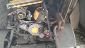 Мини трактор с инвалидки