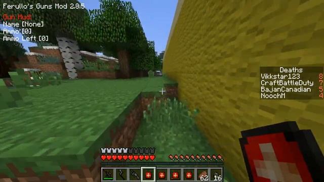 Minecraft Mods - GUN MOD DEATHMATCH #4 (ADVENTURE TIME CASTLE) with Vikkstar & Friends! смотреть онлайн