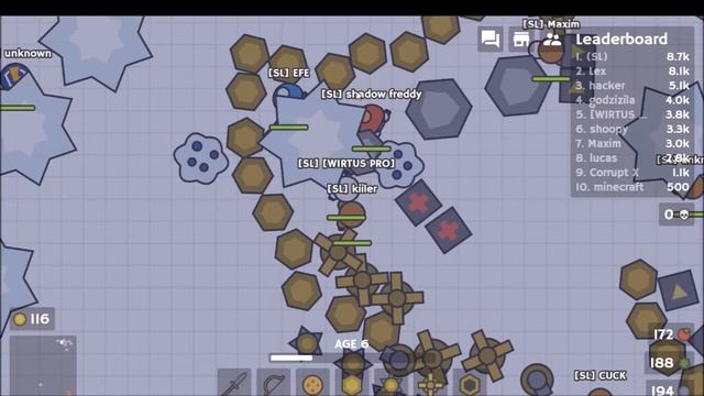 Гайд как зделать мушкет в Moo Moo io! смотреть онлайн