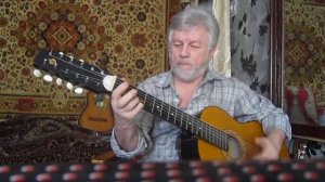Частушки c разбором приемов игры на гитаре. Играет левша.