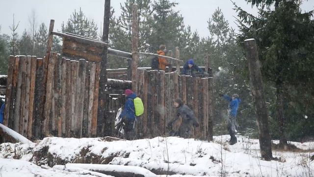 Поход выходного дня: 54 км - оз. Лемболовское - крепость - ст. Лемболово. Ленинградская область