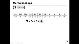 метод подбора