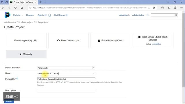 2. Создание вложенного проекта (Подпроекта) В TeamCity смотреть онлайн