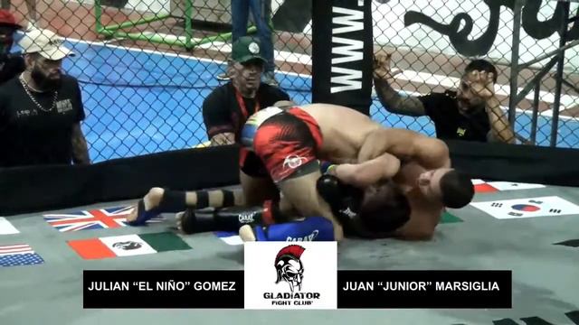 GFC FN Combate 7 JUAN MARSIGLIA VS JULIAN GOMEZ смотреть онлайн
