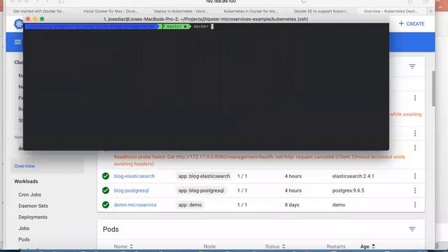 Desplegando microservicios en Minikube