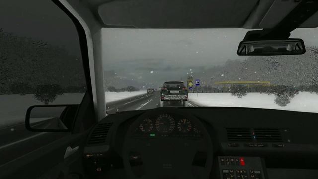 City Car Driving - Mercedes-Benz W140 S600 | Спокойное Вождение | FOV смотреть онлайн