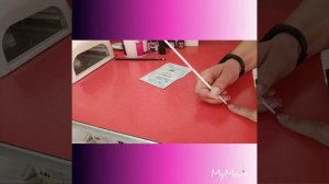 Укрепление с акриловой пудрой и дизайн ногтей!