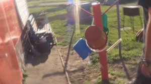 Самодельный дешевый навес из металла