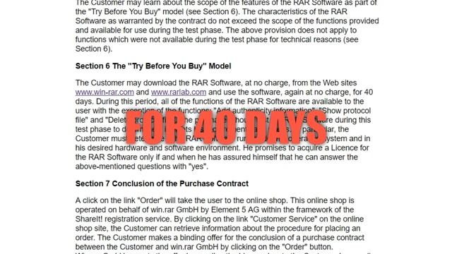WinRAR And The Infinite 40-Day Trial смотреть онлайн