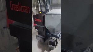 Видео обзор отопительного котла с автоматической подачей топлива 25кВт.