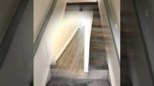 Half Carpet Half Laminate Stairs ideas. laminate to carpet stairs