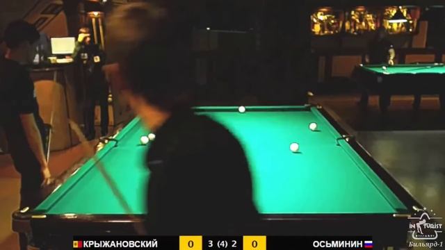 Партия с кия в Московскую пирамиду. Осьминин - Крыжановский. смотреть онлайн